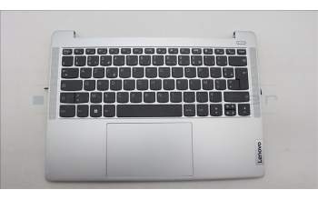 Lenovo 5CB1L69699 C-Cover with keyboard, French, Cloud Grey, Non-Backlight, Non-Fingerprint, US