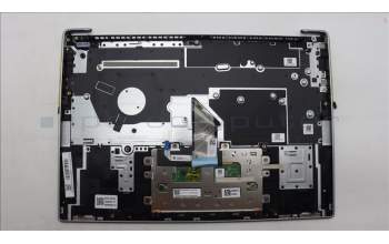 Lenovo 5CB1L69699 C-Cover with keyboard, French, Cloud Grey, Non-Backlight, Non-Fingerprint, US