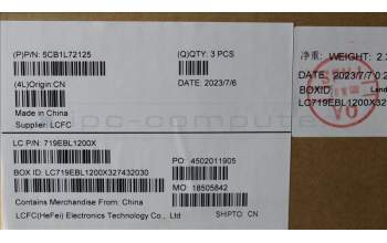 Lenovo 5CB1L72125 Keyboard External,French