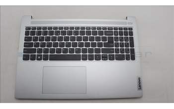 Lenovo 5CB1L72630 C-Cover with keyboard, US English Euro, Cloud Grey, Non-Backlight, Non-FingerPrint, US