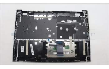 Lenovo 5CB1L72630 C-Cover with keyboard, US English Euro, Cloud Grey, Non-Backlight, Non-FingerPrint, US