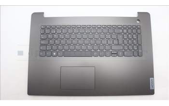 Lenovo 5CB1L79612 C-Abdeckung mit Tastatur, Schweiz, Eisengrau, Fingerabdruck