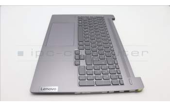 Lenovo 5CB1L79673 C-Abdeckung mit Tastatur, Slowenisch, arktisgrau