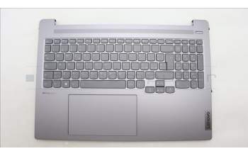 Lenovo 5CB1L79698 C-Abdeckung mit Tastatur, Italienisch, arktisgrau