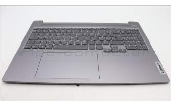 Lenovo 5CB1L79702 C-Abdeckung mit Tastatur, Skandinavien, Arktisgrau