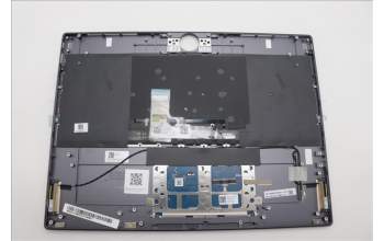 Lenovo 5CB1L79952 C-Abdeckung mit Tastatur, Skandinavien, grau, Hintergrundbeleuchtung
