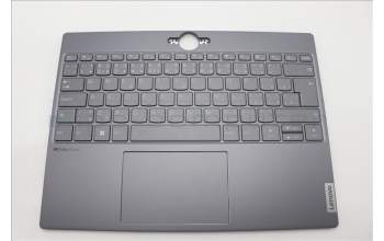 Lenovo 5CB1L79964 C-Abdeckung mit Tastatur, Tschechisch/Slowakisch, grau, Hintergrundbeleuchtung, GB