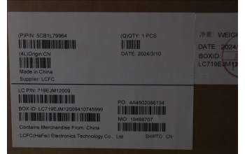 Lenovo 5CB1L79964 C-Abdeckung mit Tastatur, Tschechisch/Slowakisch, grau, Hintergrundbeleuchtung, GB