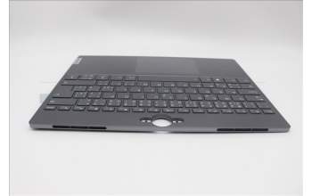 Lenovo 5CB1L79964 C-Abdeckung mit Tastatur, Tschechisch/Slowakisch, grau, Hintergrundbeleuchtung, GB