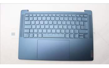 Lenovo 5CB1L79974 C-Cover with keyboard, Belgian, Tidal Teal, UK