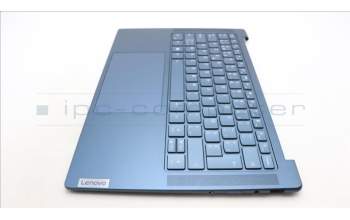 Lenovo 5CB1L79975 C-Abdeckung mit Tastatur, Belgisch, aquamarinblau, GB