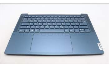 Lenovo 5CB1L80157 C-Cover with keyboard,German,Tidal Teal