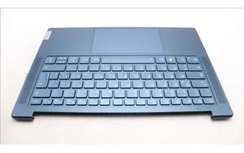 Lenovo 5CB1L80158 C-Abdeckung mit Tastatur, Deutsch, Aquamarinblau