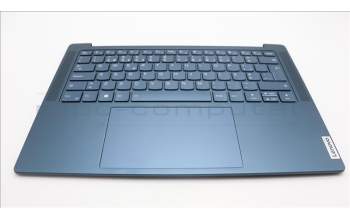 Lenovo 5CB1L80224 C-Abdeckung mit Tastatur, Portugiesisch, Aquamarinblau