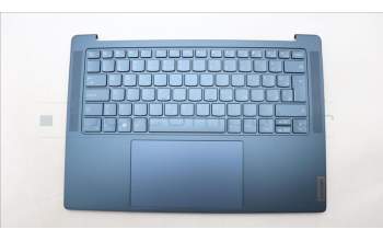 Lenovo 5CB1L80227 C-Abdeckung mit Tastatur, Slowenisch, Aquamarinblau