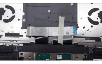 Lenovo 5CB1L80267 C-Abdeckung mit Tastatur, Belgisch, sturmgrau, GB