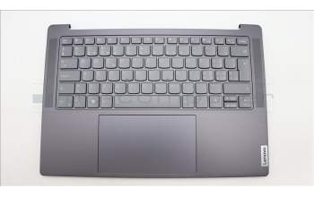 Lenovo 5CB1L80315 C-Cover with keyboard, Switzerland, Storm Grey, UK