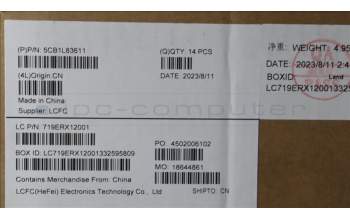 Lenovo 5CB1L83611 Cover L 82Y5 Lower Case