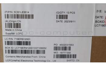 Lenovo 5CB1L83614 LCD Cover L83AG FORGE MINI