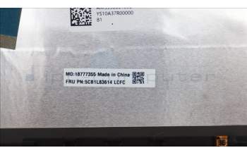 Lenovo 5CB1L83614 LCD Cover L83AG FORGE MINI