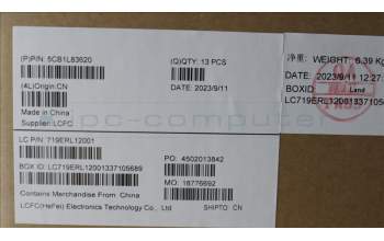 Lenovo 5CB1L83620 Lower Case L83AG