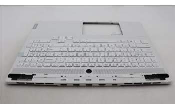 Lenovo 5CB1L83637 C-Cover with keyboard, US English Euro, White, RGB Backlight, US