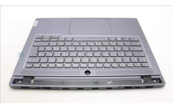 Lenovo 5CB1L83682 C-Cover with keyboard, Hungarian, Slate Grey, Backlight, Fingerprint, UK