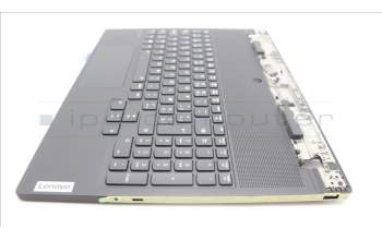 Lenovo 5CB1L83700 C-Cover with keyboard, Belgian, UK