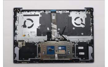 Lenovo 5CB1L88208 C-Cover with keyboard, Hungarian, Mineral Grey, Fingerprint, UK