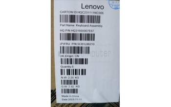 Lenovo 5CB1L88210 COVER Upper Case ASM_ITA_H 83E0_FP_MIGY