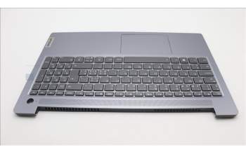 Lenovo 5CB1L99498 C-Cover with keyboard, Switzerland, Arctic Grey, Backlight, Fingerprint, UK