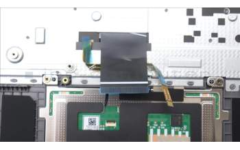 Lenovo 5CB1L99502 C-Cover with keyboard, UK English, Arctic Grey, Backlight, Fingerprint, UK