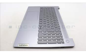 Lenovo 5CB1L99508 C-Cover with keyboard, Bulgarian, Arctic Grey, Backlight, UK