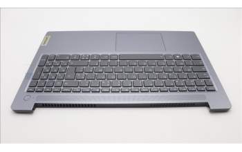 Lenovo 5CB1L99512 C-Cover with keyboard, French, Arctic Grey, Backlight, US