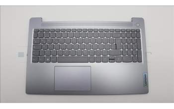Lenovo 5CB1L99515 C-Cover with keyboard,German,Arctic Grey,Backlight