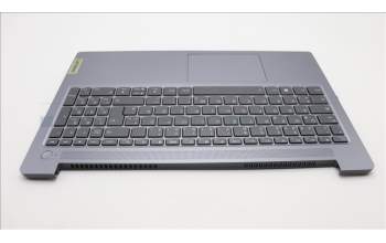 Lenovo 5CB1L99515 C-Cover with keyboard, German, Arctic Grey, Backlight, UK
