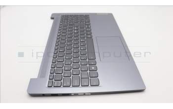 Lenovo 5CB1L99525 C-Cover with keyboard,Nordic,Arctic Grey,Backlight