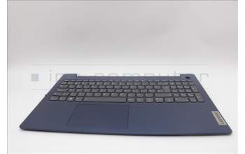 Lenovo 5CB1M03626 C-Cover with keyboard, UK English, Abyss Blue, Backlight, Fingerprint, UK