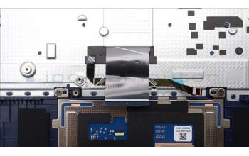 Lenovo 5CB1M03633 C-Cover with keyboard, Czech/Slovakian, Abyss Blue, Backlight, UK