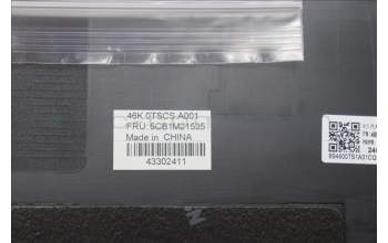 Lenovo 5CB1M21535 A-Cover, ASM, Plastic, 3.0T, RGB Camera, WLAN, COOK