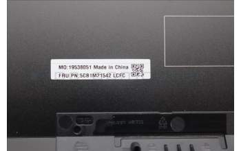 Lenovo 5CB1M21542 LX3E0_D_COVER_WLAN_BLK_U15_ASSY