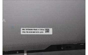 Lenovo 5CB1M21570 FRU D_COVER_AL_WL_GR_ASSY