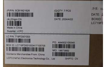 Lenovo 5CB1M21626 COVER FRU LT4E0_C_COVER_WLAN_GREY_ASSY