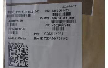 Lenovo 5CB1M21662 COVER C COVER, ASM, WWAN, DUMMY SC, COOK