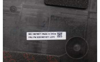 Lenovo 5CB1M21671 FRU COVER LT4E3_A_COVER_ASSY_PC_LP