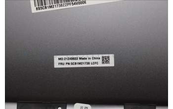Lenovo 5CB1M21738 FRU COVER MXYB0_D_COVER_WLAN_ASSY