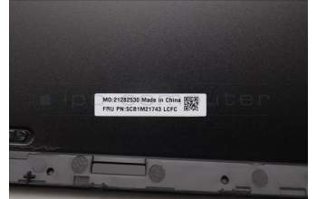 Lenovo 5CB1M21743 ME470_D_COVER_SUB_ASSY_AL BLACK