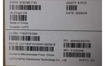 Lenovo 5CB1M21744 A-Cover, ME470, Black, ASSY _RGB_28T