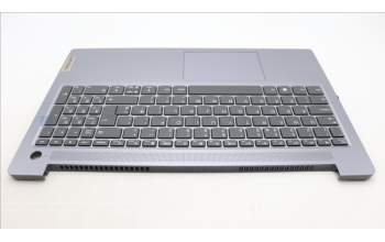Lenovo 5CB1M23511 C-Cover with keyboard, UK English, Arctic Grey, Non-Backlight, Fingerprint, UK