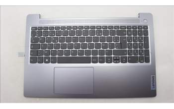 Lenovo 5CB1M24345 C-Cover with keyboard, French, Arctic Grey, Non-Backlight, US